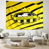 Deportivo Tachira Fc Crest Tapestry Hanging for Bedroom,Livingroom, Playroom,Decor Art Room Wall Tapestry Holiday and Birthday Gifts