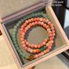 New High-End Multi-Layered Chinese Beaded Bracelet for Women - National Style Exquisite Hand String