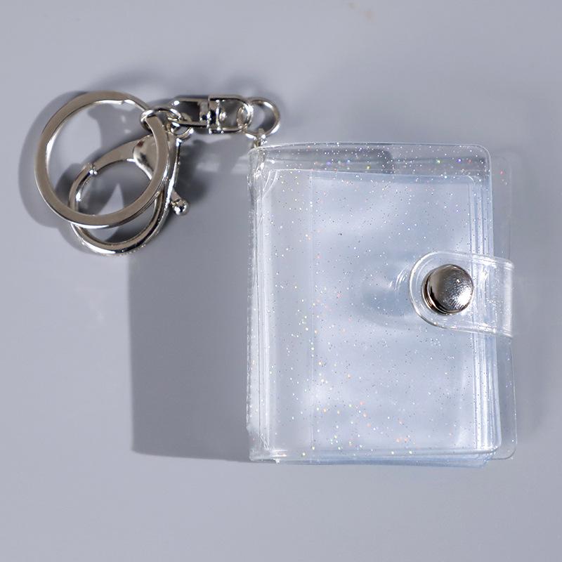 

1 шт карманы портативный брелок ювелирные изделия фото держатель 1/2 дюйма мини фотоальбомы для фотографий карты маленький альбом книга держатель для карт 1 inch