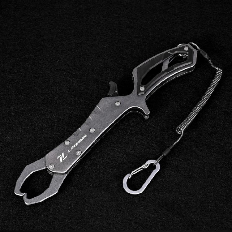 Fish Grabber with Lanyard for Cat Fish Lip Grabber Professional Fishing Tool