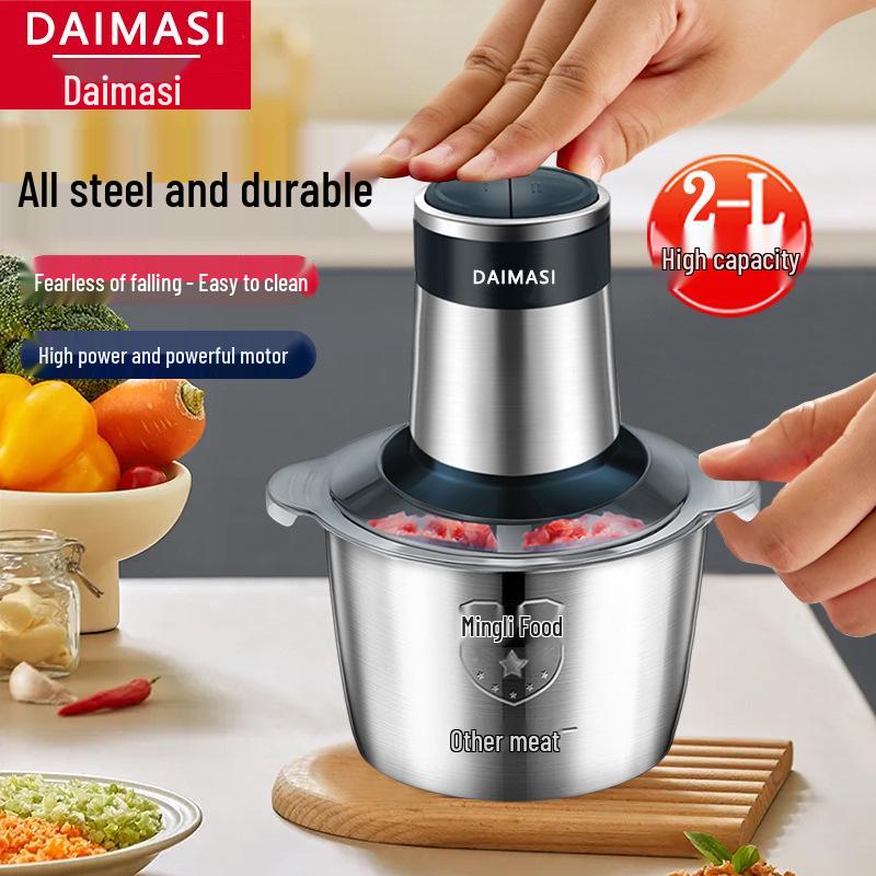Daimasi Multi-functional Electric Meat Grinder and Food Processor 1 knife with no spare blades