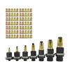 Easy Installs Rivet Nut Set Pack of 77 with Carbon Steel Construction 3mm To 12MM Size Fasteners Set for Efficient Work