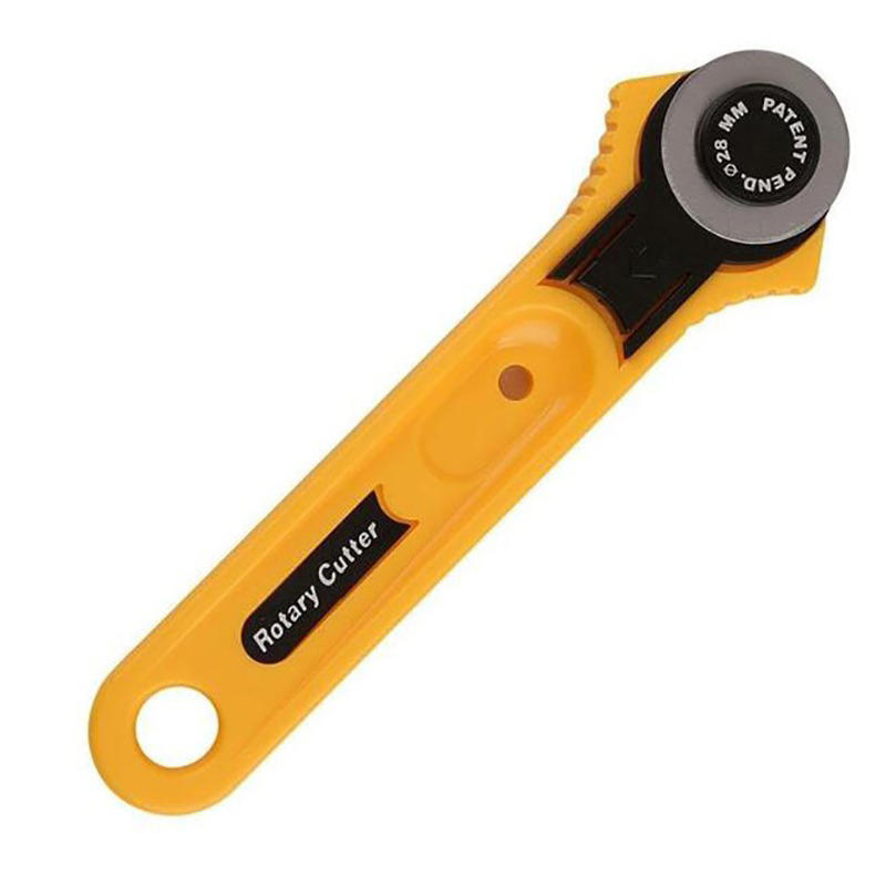 

Yellow Fabric Leather Circular Cut Safe Blade Patchwork Rotary Cutter Tool MA High Quality Material Excellent Craftsmanship Easy to Fast Delivery One Size