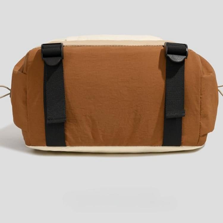 Color-blocking contrasting light backpack women