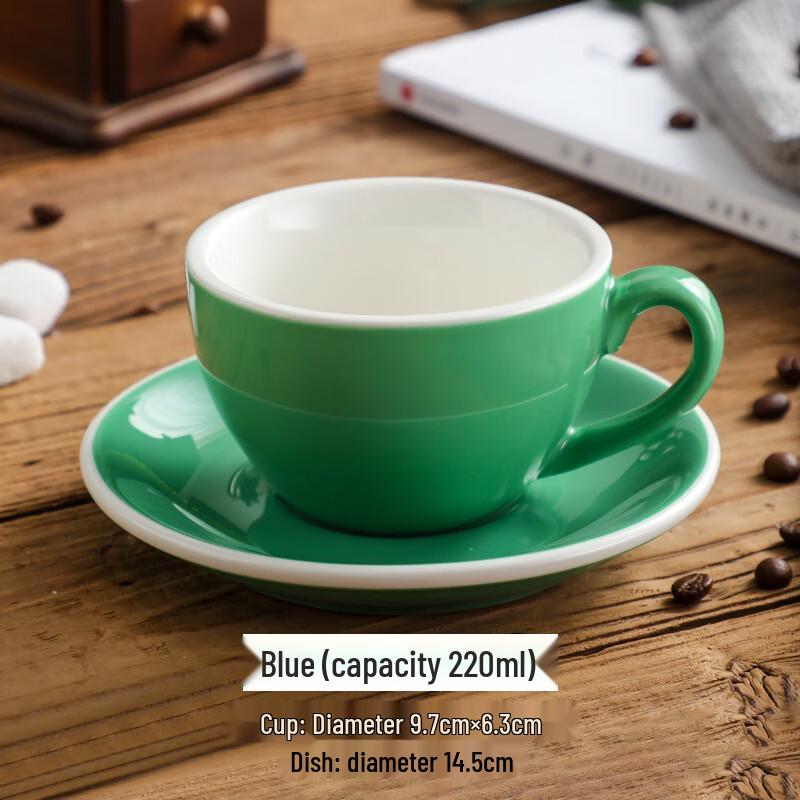 Керамический кофейный набор Nu Feng (чашка и блюдце)