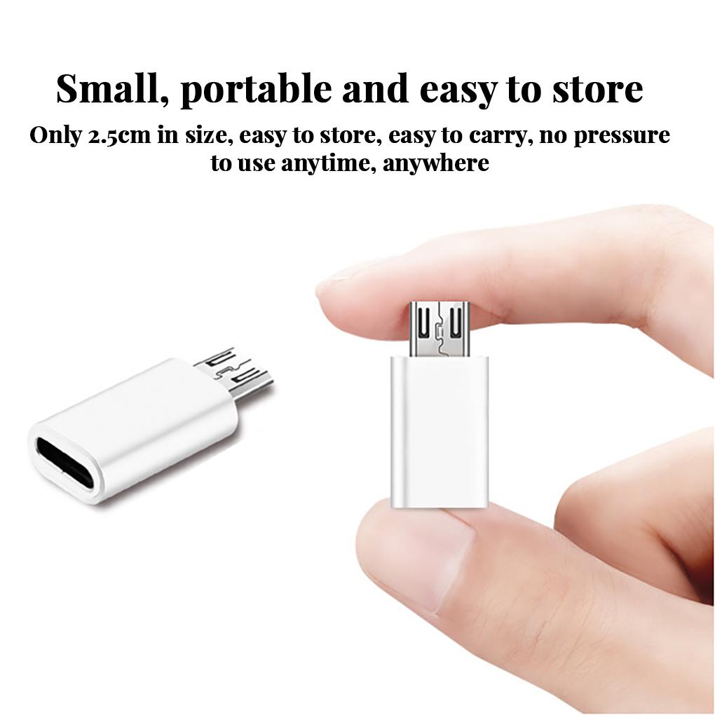 Handy-Adapter Typ C Buchse auf USB-Ladekabel für Android-Handy