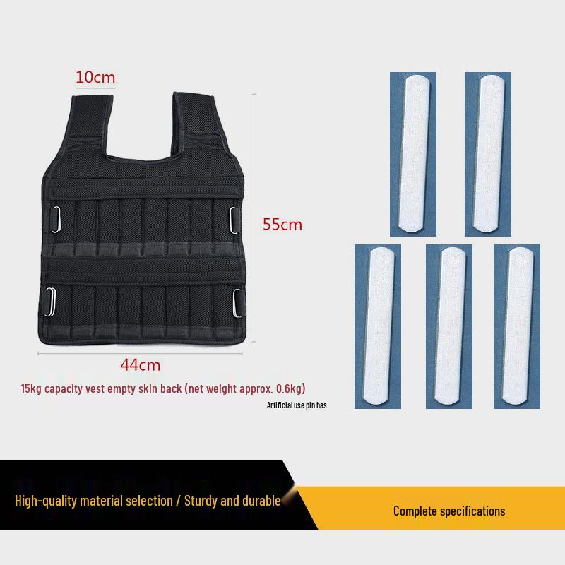 Adjustable Weighted Training Vest and Gear