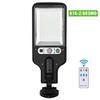 Intelligent LED solar light outdoor sensing wall light 3-mode light control decorative garden safety lighting suitable for courtyards and villas