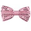 Nœud Papillon à Sequins Cravate de Scène Pour Homme Femme Mode Danse d'Équipe Nœud à Sequins Coloré Fête Brillant Sequins Nœud Papillon
