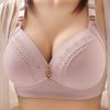 Large Size Full Cup Beautiful Back Adjustable Mother's Underwear Side Anti-sagging No-wire Bra