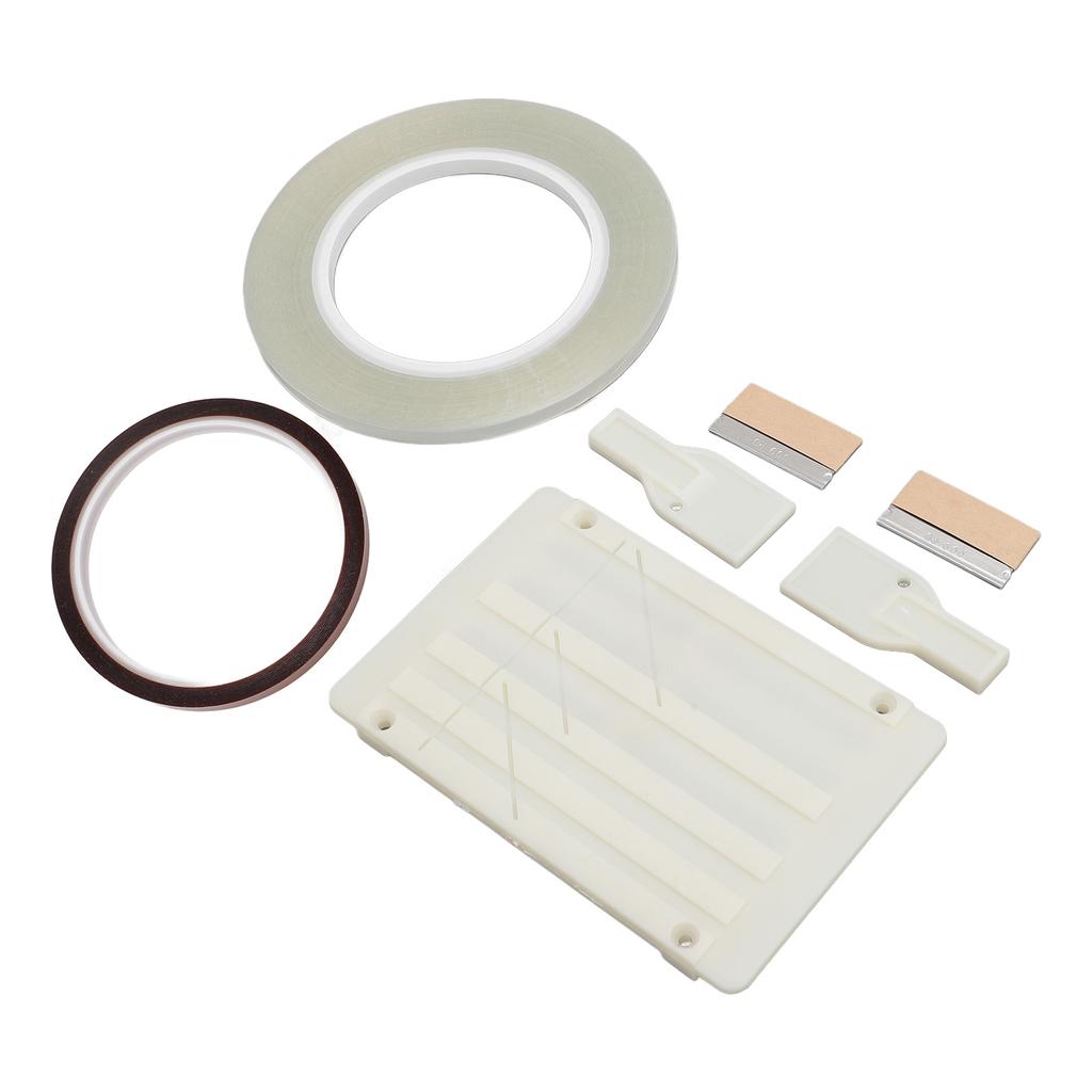Tape Splicing Set 1Celsius4 10 Inch ABS Rail Open Reel Tape Splicing Kit for Repairing