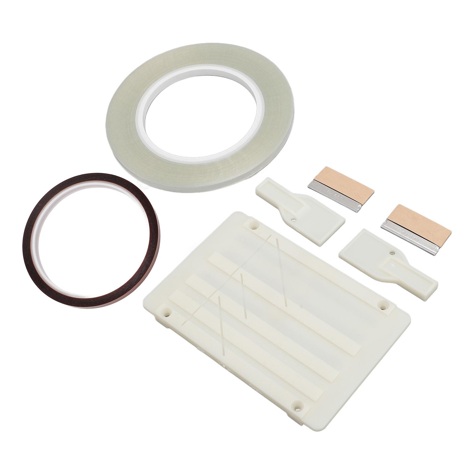 

Tape Splicing Set 1Celsius4 10 Inch ABS Rail Open Reel Tape Splicing Kit for Repairing