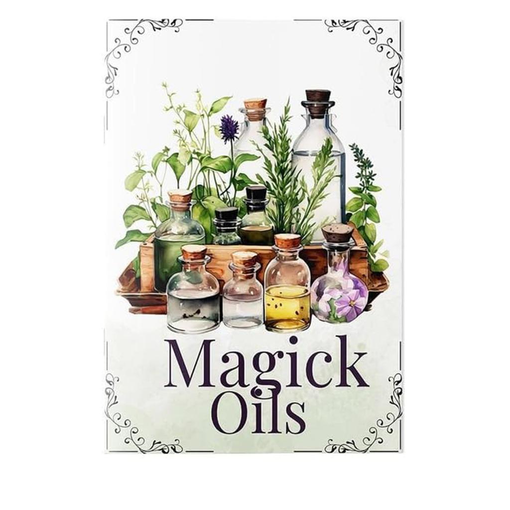 Magick Quick Reference Book  54 Attributes, Relationships & Uses Kitchen Witch Spells & Herb Guide, Guide For Daily Spiritual Practice