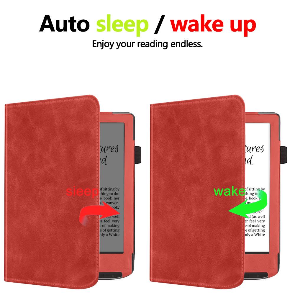 Supporto con Poggiapolsi per Pocketbook Verse Lite/Pro con Funzione Sleep
