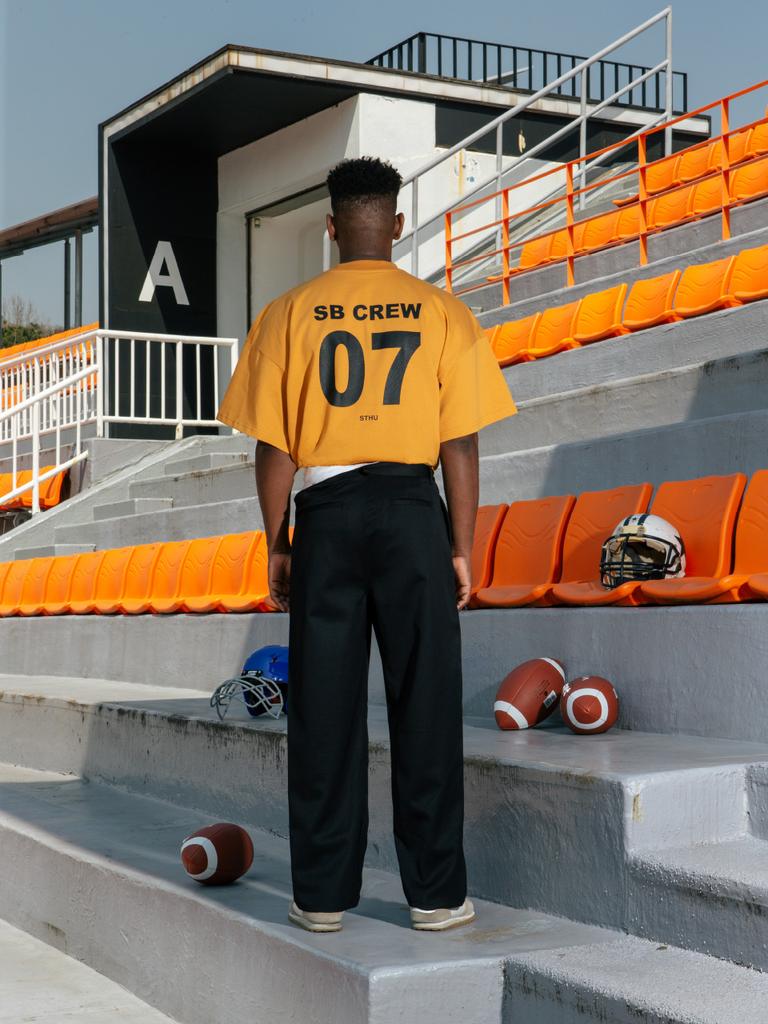Seutyu Yellow Sb Crew Over T-Shirt