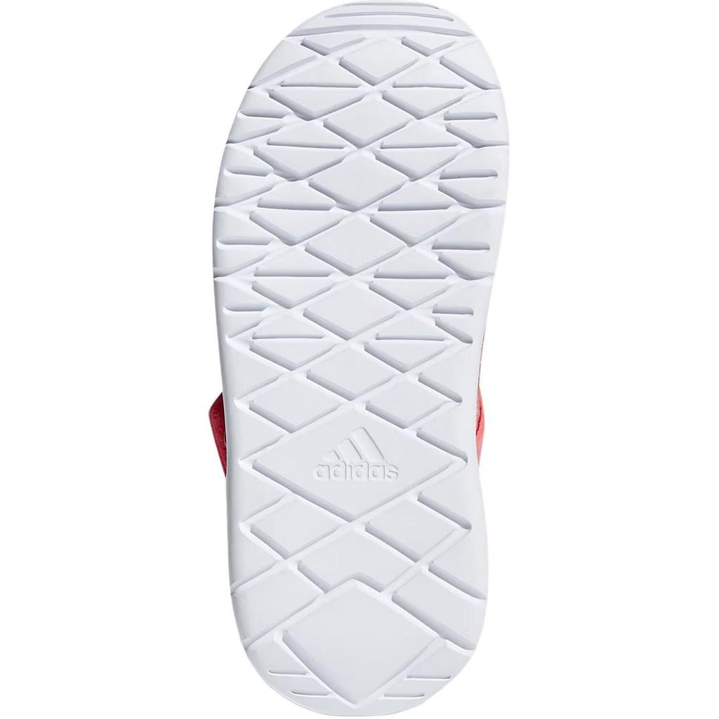 adidas Fortaswim Synthetic Leather Slip Resistant Abrasion Resistant Low Top Children's Sandals Pink AC8297