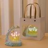 Tulip Handmade Resin Night Light: Creative DIY Ornament for Festivals and Desktop Decor