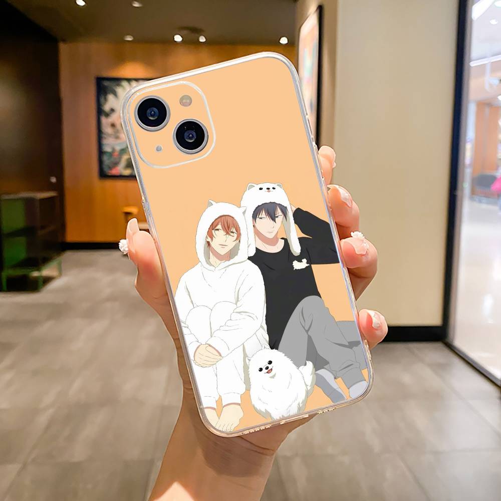 

Дано - BL- Аниме Рицука Мафую Сато Чехол для телефона Для iPhone17,16,15,14,13,12,Pro Max, Plus XS Мягкий силиконовый прозрачный чехол iPhone16