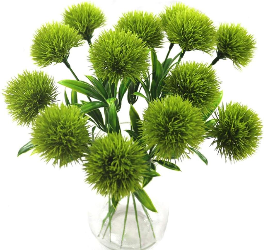 Artificial Plants Dandelion Bouquet Vases For Home Decor Wedding Decoration Fake Flowers Needlework Ornamental Flowerpot props