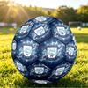 Preston North End FootballPrinted Size 5 Soccer B Football, Anti Slip Adult Match Football Souvenir for Football Fans