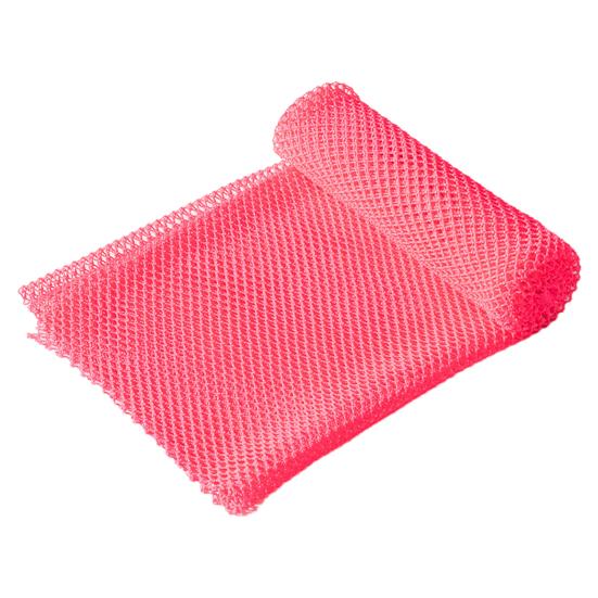 African Exfoliating Mesh Sponge Bath Towel Dual-Sided Exfoliation Gentle Face Body Silky Smooth Skin Towel