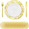 12 stk 13 tommer Engangs Guld Dækkeservietter Sæt Fødselsdagsfest Dekoration Guld Folie Dækkeservietter Bryllup Dimission Baby Shower Dekoration