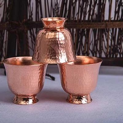 Pure Copper Χειροποίητο Χάλκινο Κύπελλο Παχύ Χάλκινο Φλιτζάνι Νερού Καθαρό Χάλκινο Φλιτζάνι Τσάι Χάλκινο Φλιτζάνι Μπύρας Χάλκινο Φλιτζάνι Καφέ Δημιουργικό Φλιτζάνι