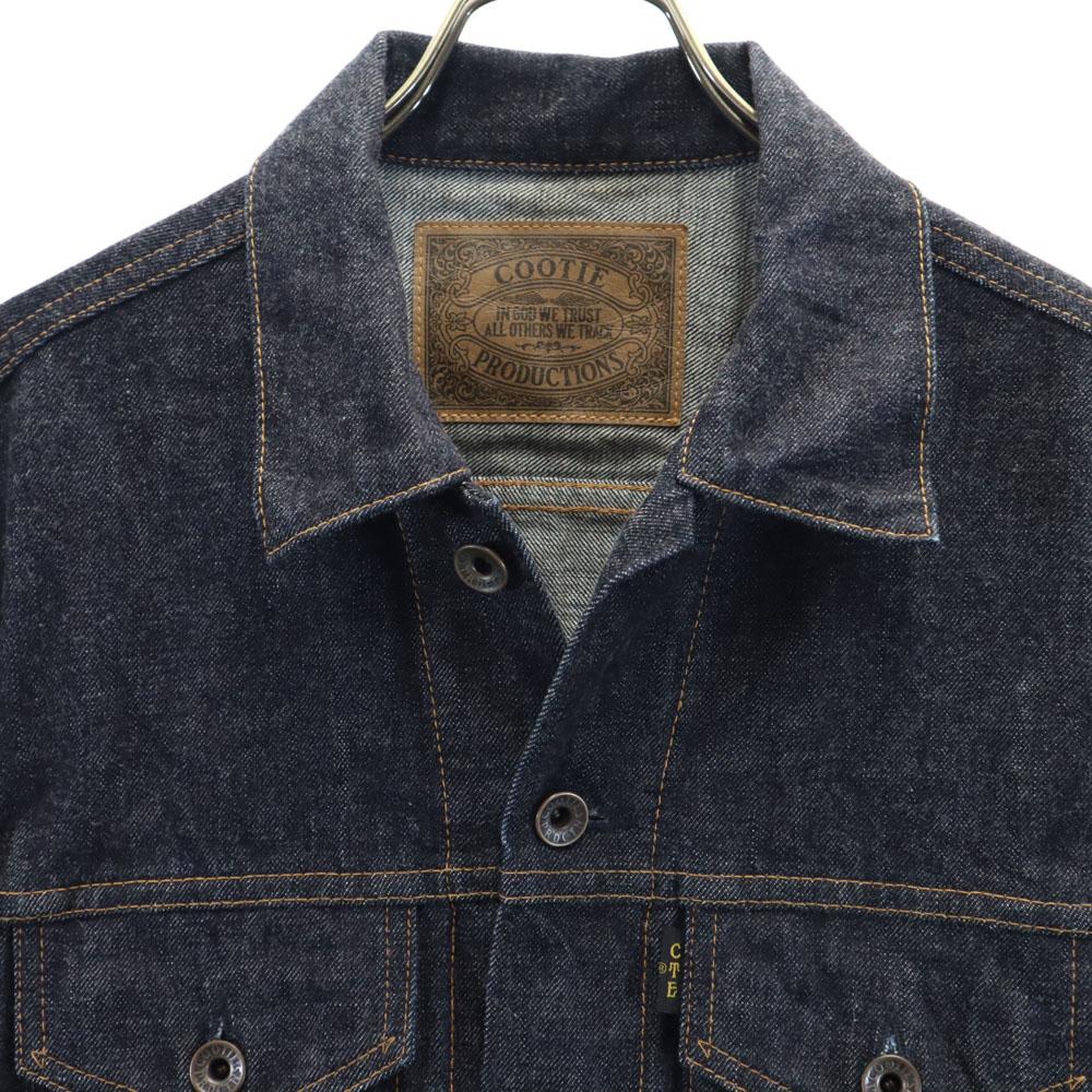 COOTIE PRODUCTIONS made in Japan Denim Jacket Navy system jeans Men's Used