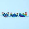 Cute Creative Personality Rainbow Stitch Metal Badge Star Baby Stitch Head Alloy Brooch