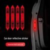 Reflective Car Door Warning & Anti-Collision Sticker Strip - Decorative & Creative