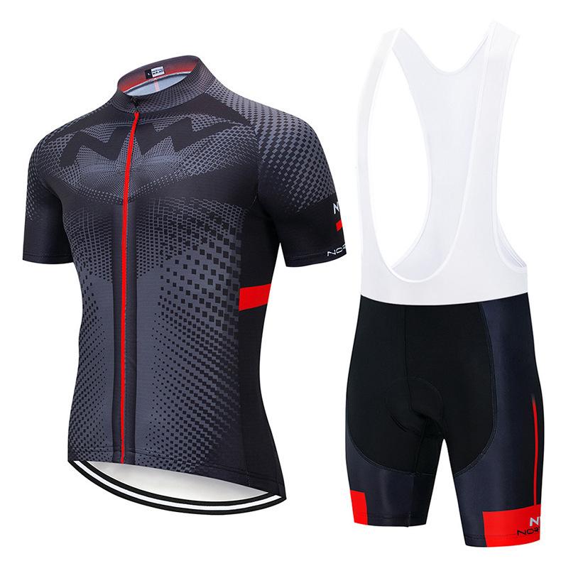 NW Team Edition Short Sleeve Cycling Suit Men's Summer Road Cycling Mountain Suit Sports