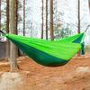 Outdoor Hammock Patchwork Color Anti-Rollover Wide Design Moisture-Proof Pad Outdoor Sleeping Hammock Color-Blocking Resting Equipment