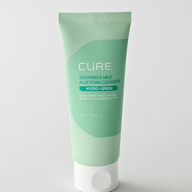 

[Kim Jungmoon Aloe] Cure Soothing & Mild Aloe Foam Cleanser 100ml