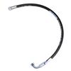 Hydraulic Hose 160 Bar Thread M22x1.5 Straight - Elbow (DKOL - DKOL 90 Degrees) -870mm DN12-1SN (AK-13-1500, P11P12) 16MPa PZL HYDRAL