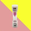 Para Niños 3 Minutos Cepillo de Dientes Infantil Cepillo de Dientes Naranja Temporizador de Cepillo de Dientes Reloj de Arena Temporizador de Entrenamiento de Higiene Dental Decoración de Escritorio