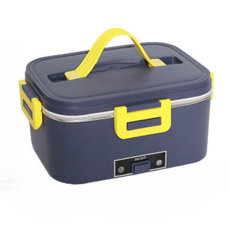 New 80W Car Electric Lunch Box Portable Heating Water Free Heating Insulated Lunch Box Household Car Electric Lunch Box.