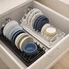 Non-Slip Expandable Dish Drying Rack Draining Sink Drain Rack Sink Dish Drying Rack  Kitchen
