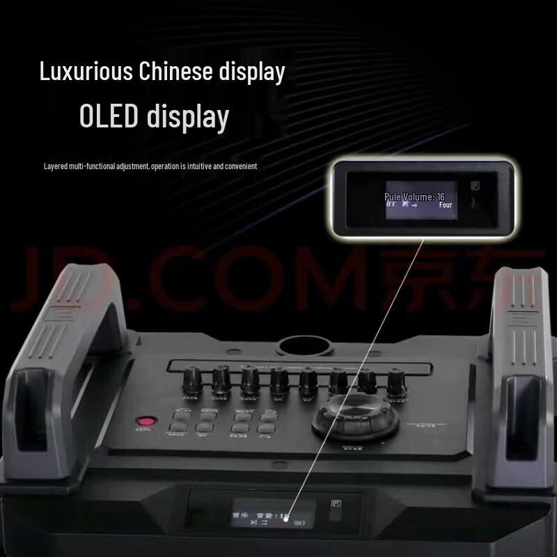 Malata M+9035B New Juding Portable Trolley Speaker CN plug (adapter included)