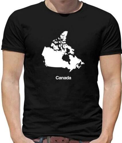 Paese Silhouettes Canada T-Shirt - Ottawa - Toronto - Vancouver - Ontario L