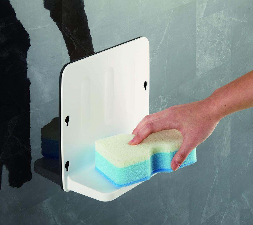 Topre Bathroom Magnetic Bottle Rack Storage White Magpita W230 X H210 X D100 MPB-001 (mm)