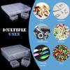 Storage Organizer Box Set 12/14/15/24/30Pcs Small Clear Plastic Bead Storage Containers For Small Items Crafts Jewelry
