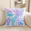 KPop Demon Hunters  Cute anime style pillowcase: colorful characters and cute patterns, fashionable home decoration