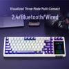AULA L99 Tri-Mode Smart Screen Mechanical Keyboard