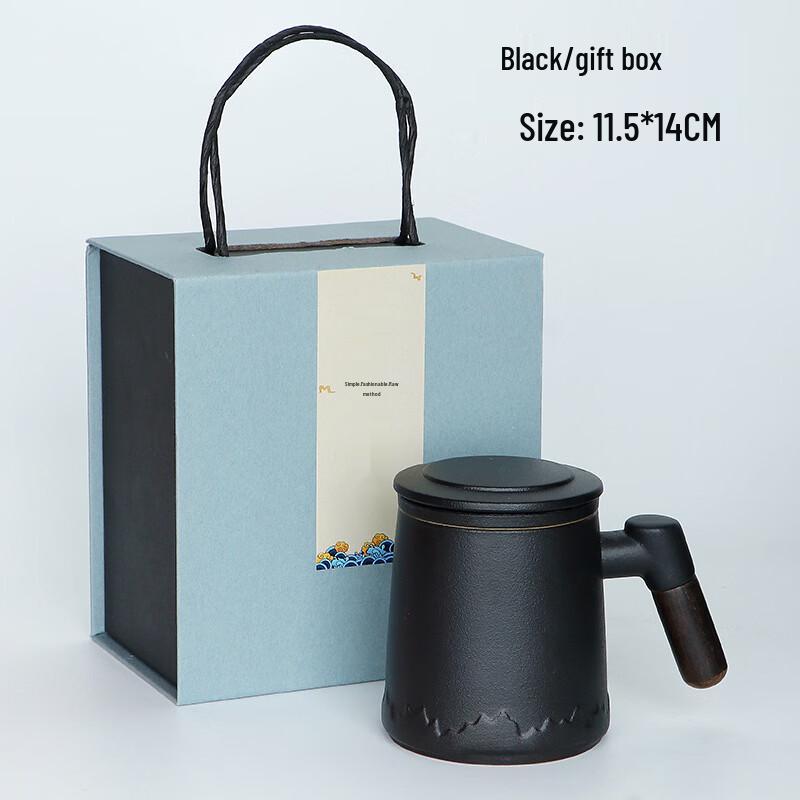 DeOu Starlight Ceramic Tea Infuser Mug