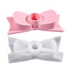 Resin Candlestick Holder Mold Bowtie Candle Holder Silicone Mold Art Craft Decorative Casting Mould For Concrete Cement Gypsum
