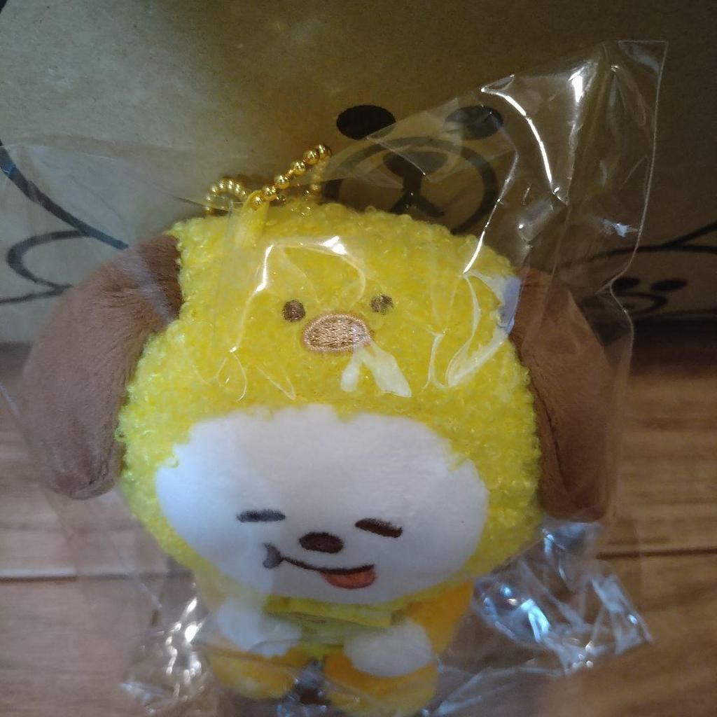 Used BT21 MOTTO HUG Mascot Charm [CHIMMY]