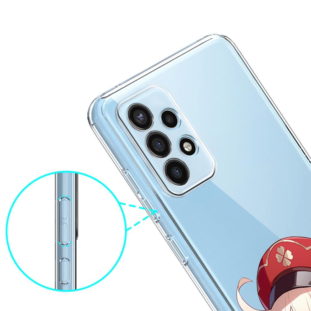Genshin Impact Game For Samsung Galaxy A51 Clear Phone Case A71 A21S A12 A11 A31 A52 A41 A32 A23 A33 A53 A73 A03S A13 5G Cover