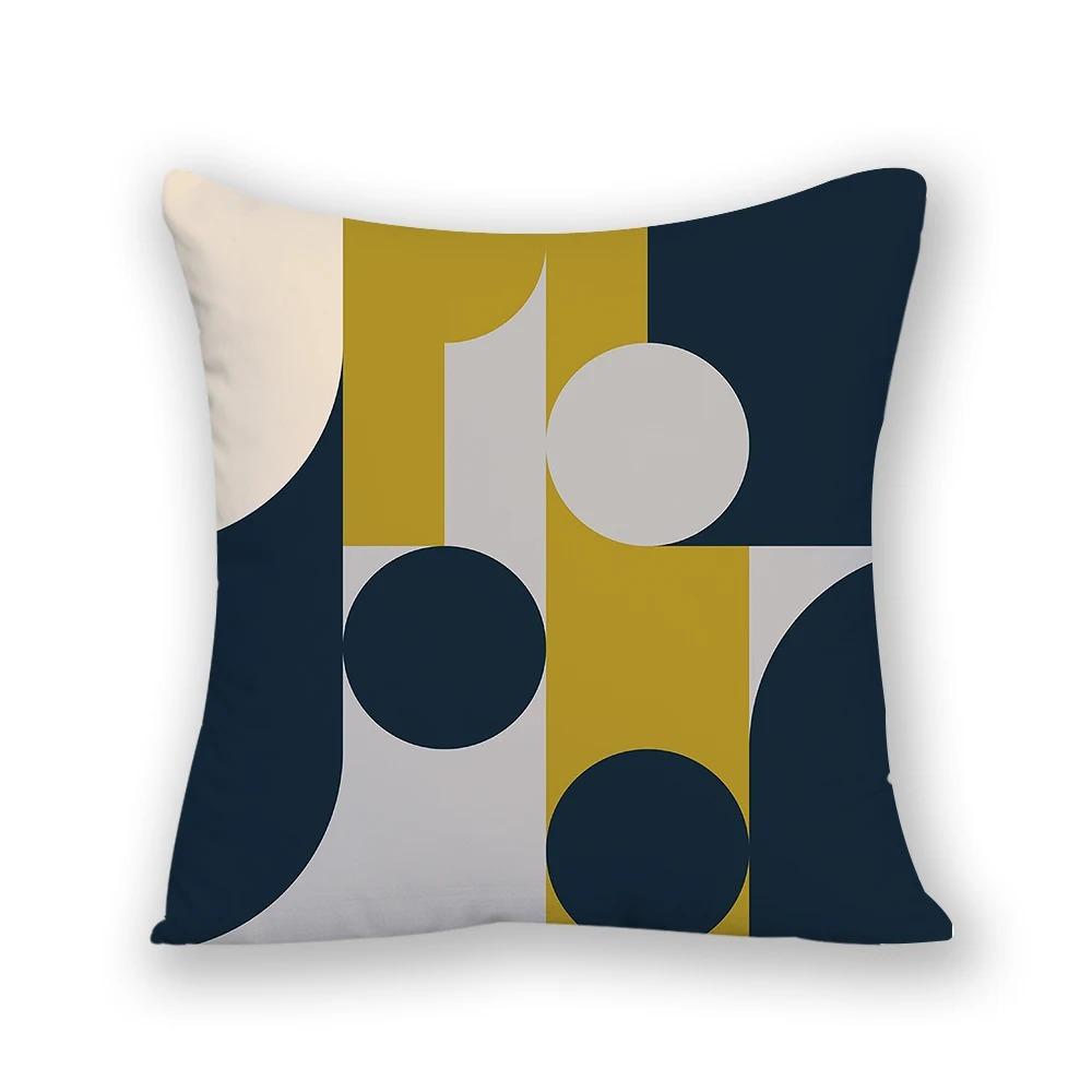 

Просто наволочка с простыми полосками, элегантная наволочка, диван для офиса, автомобиль, роскошный домашний декор 40x40cm