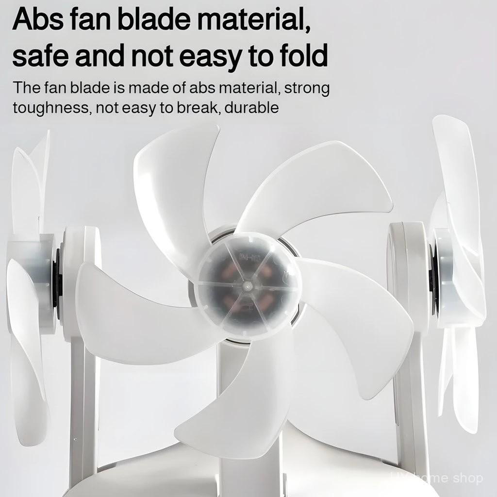 4 Blades Ceiling Fan Light with Remote Control Fan Light E27 Bracket Silent Motor LED Eye Protection Energy Saving Living Room Bedroom ABS Material