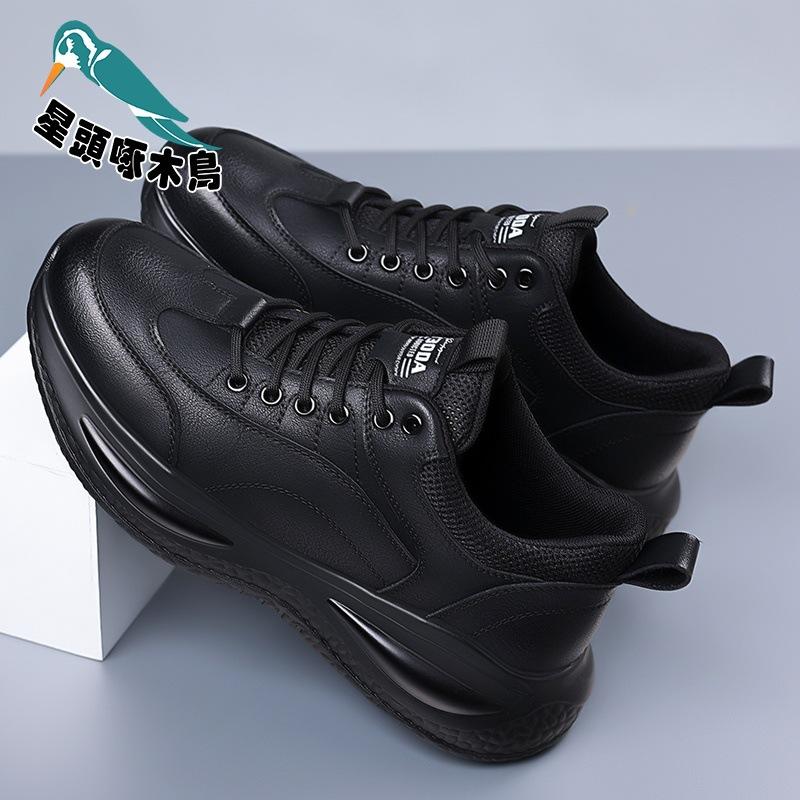 Men's shoes 2025 autumn new leather men's outdoor mountaineering sports leisure travel shoes